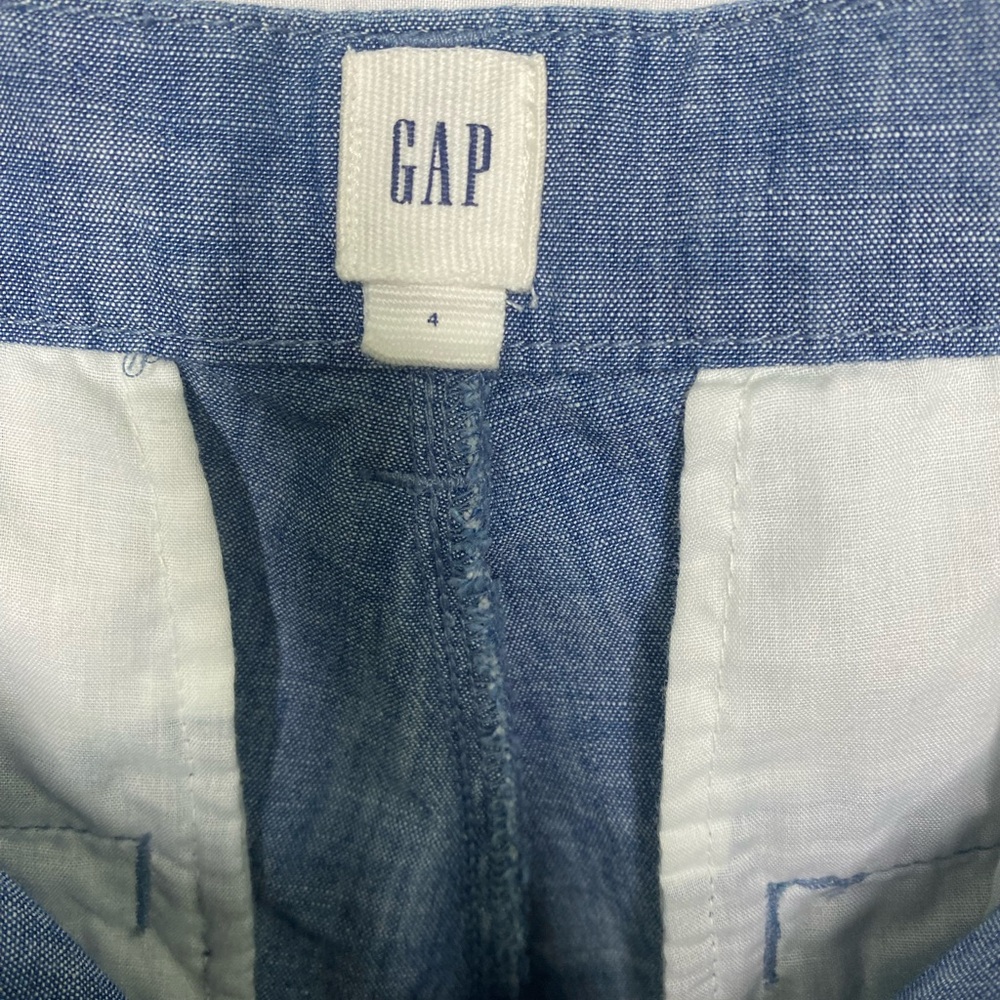 Gap pants Size 4 ,blue color - Picture 4 of 6